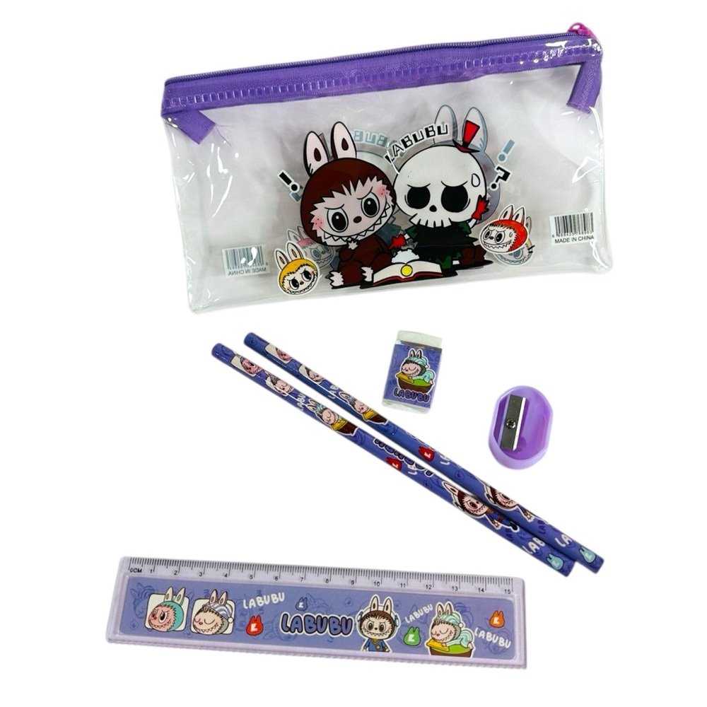 LABUBU PURPLE Stationery Set - Picture 2 of 4
